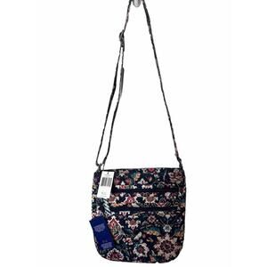 NWT Vera Bradley Triple Zip Hipster Crossbody - Home To Hogwarts - Harry Potter